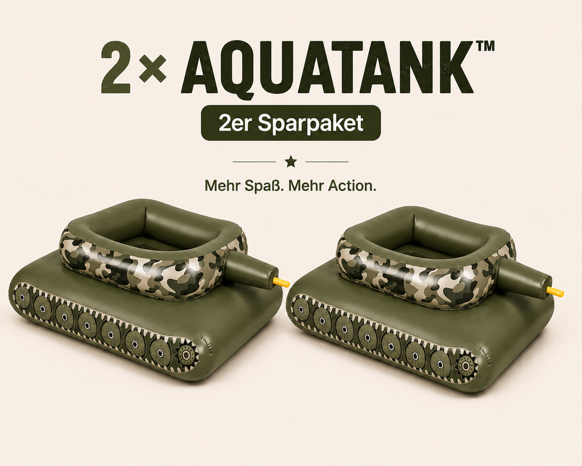 AquaTank™ – Der aufblasbare Wasser-Action Tank