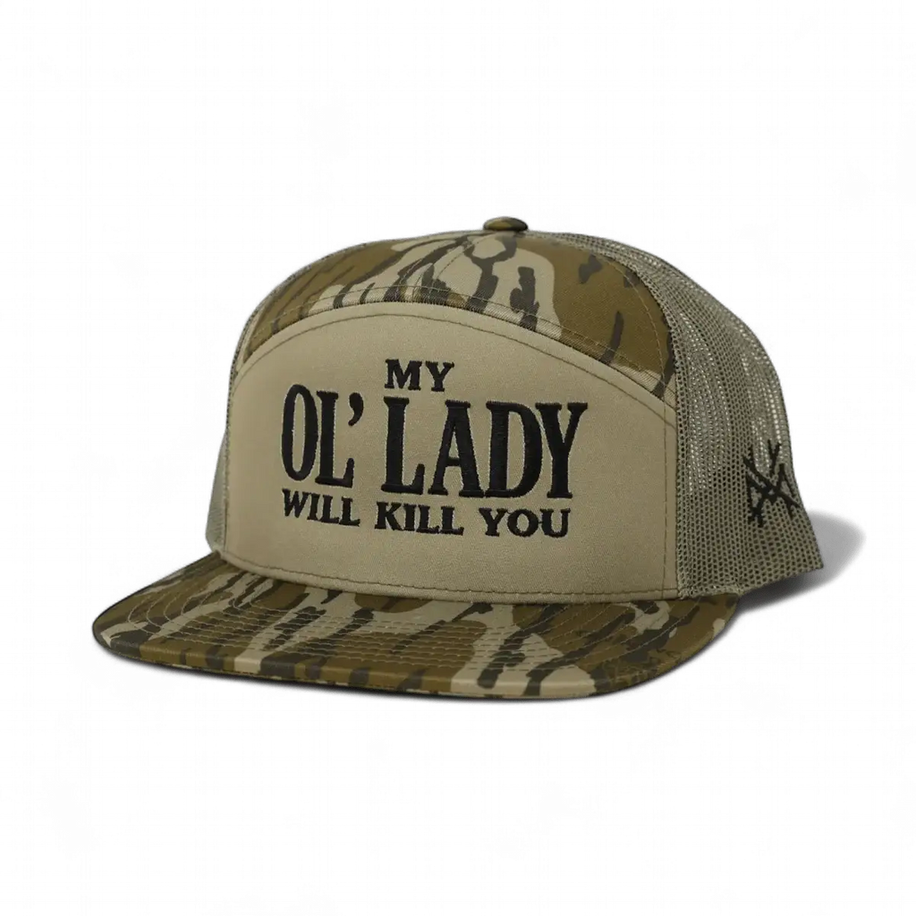 My Ol Lady Will Kill You Snapback Hat