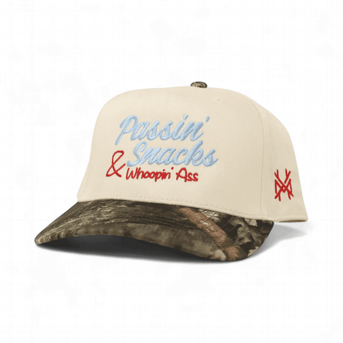 Passin' Snacks & Whoopin' Ass Snapback Hat