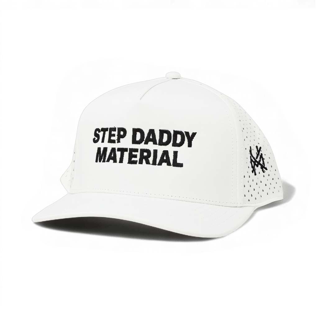 Step Daddy Material Snapback Hat
