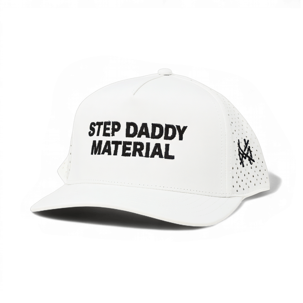 Step Daddy Material Snapback Hat