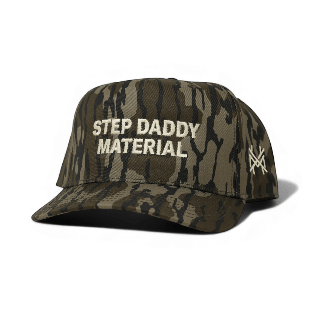 Step Daddy Material Snapback Hat