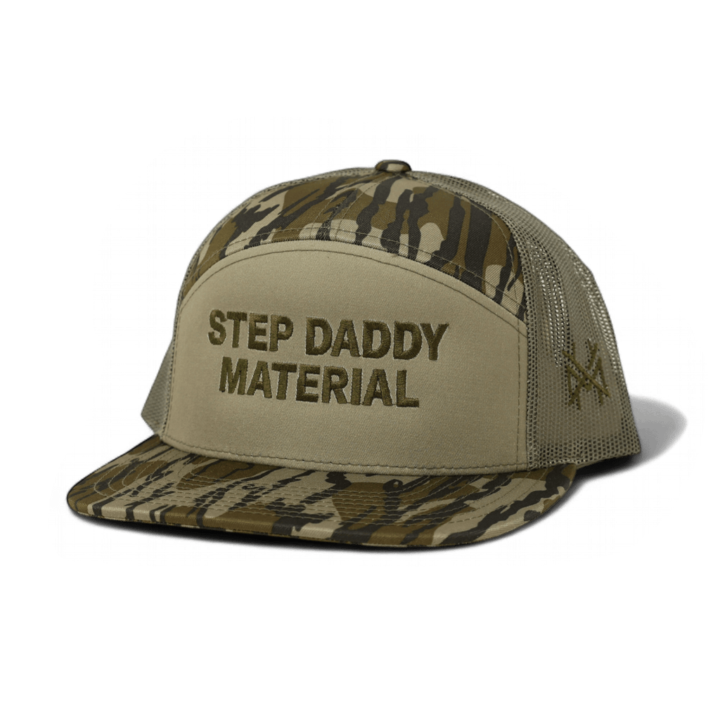 Step Daddy Material Snapback Hat