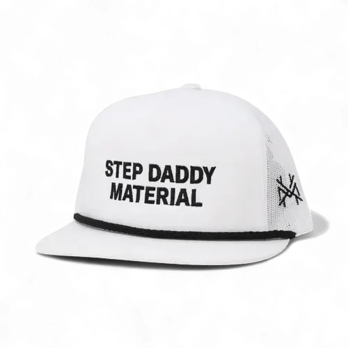 Step Daddy Material Snapback Hat