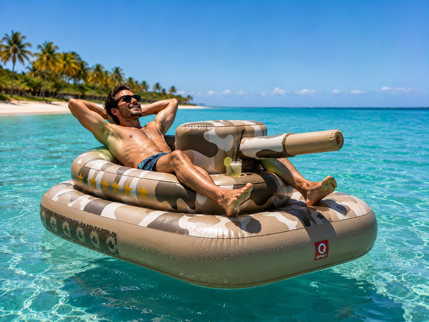 AquaTank™ – Der aufblasbare Wasser-Action Tank