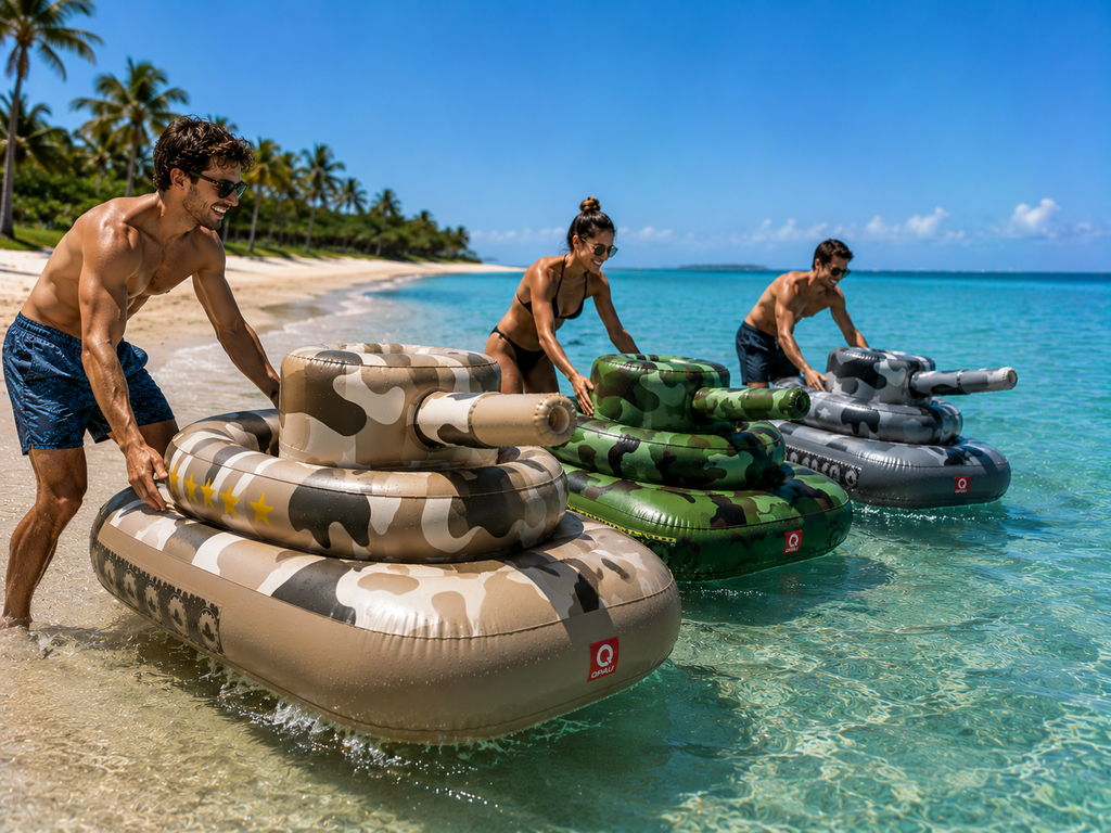 AquaTank™ – Der aufblasbare Wasser-Action Tank