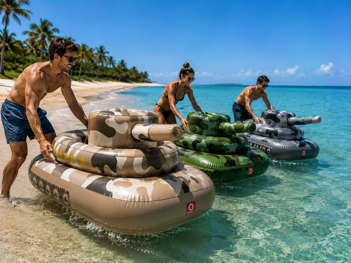 AquaTank™ – Der aufblasbare Wasser-Action Tank