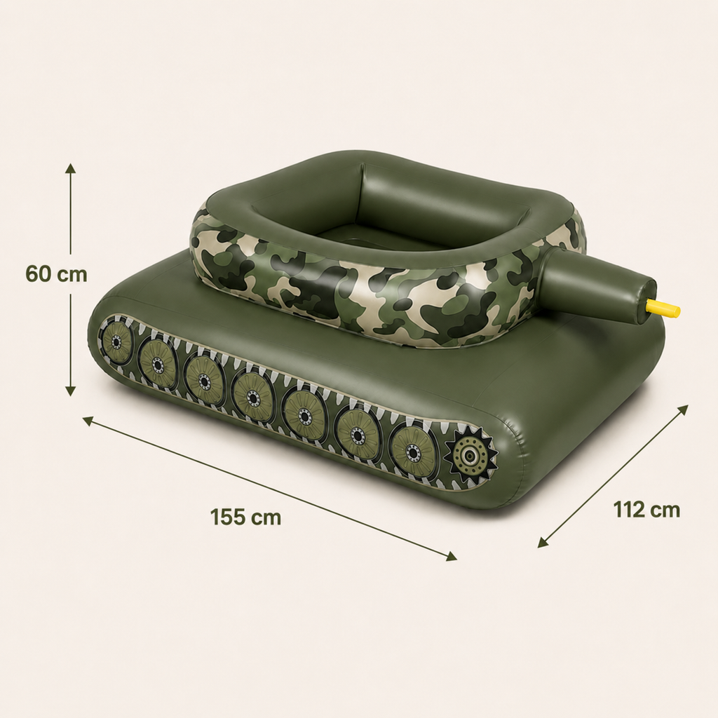 AquaTank™ – Der aufblasbare Wasser-Action Tank