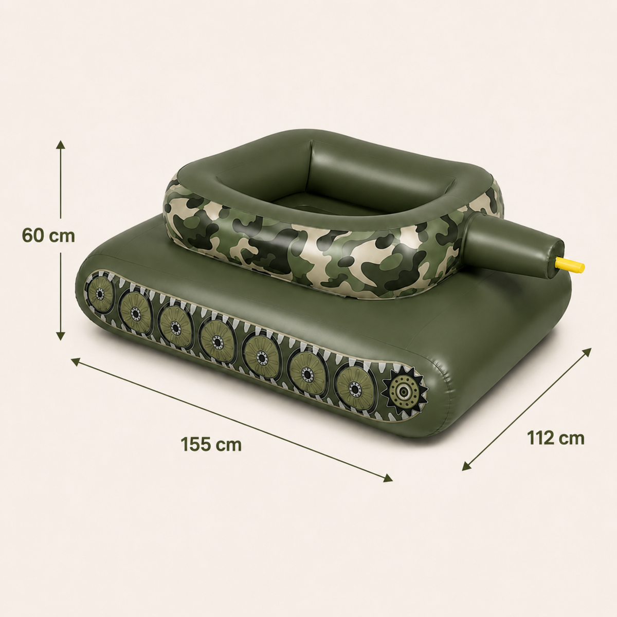 AquaTank™ – Der aufblasbare Wasser-Action Tank